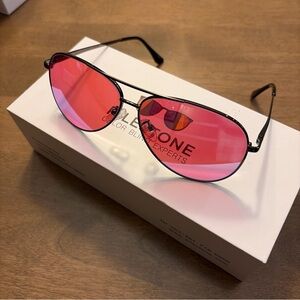 Pilestone TP-035 Lens B Aviator Style Color Blindness Glasses